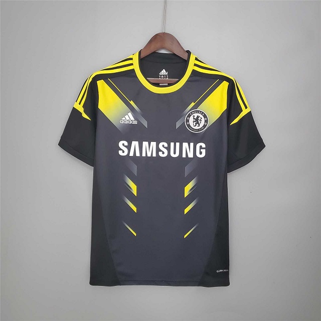 AAA Quality Chelsea 12/13 Third Black Soccer Jersey